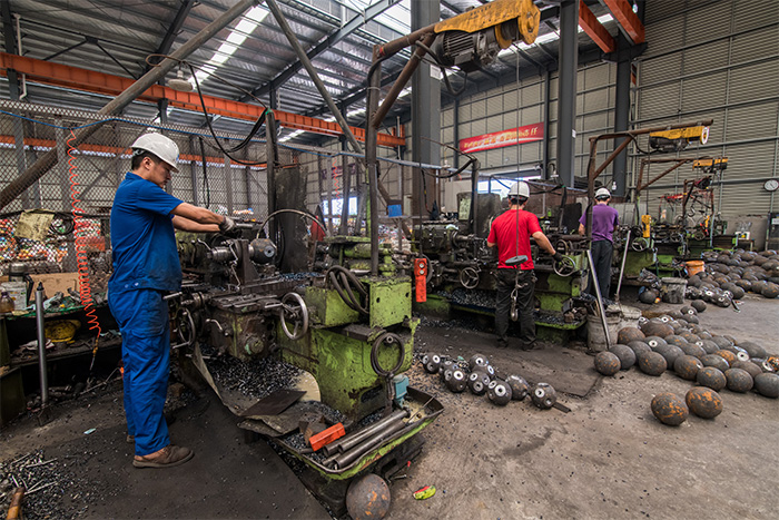 嘉定网架配件车间